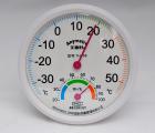 温湿度计(TH101)美德时|直径12.9厘米|双金属片温度计无需电池